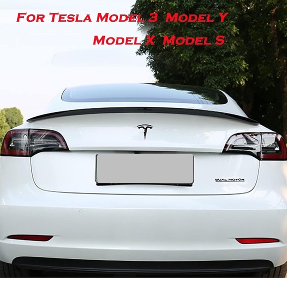 Tesla model 3 Y Dual motor performance badge 3D metal rear trunk Emblemsticker - Picture 2 of 6